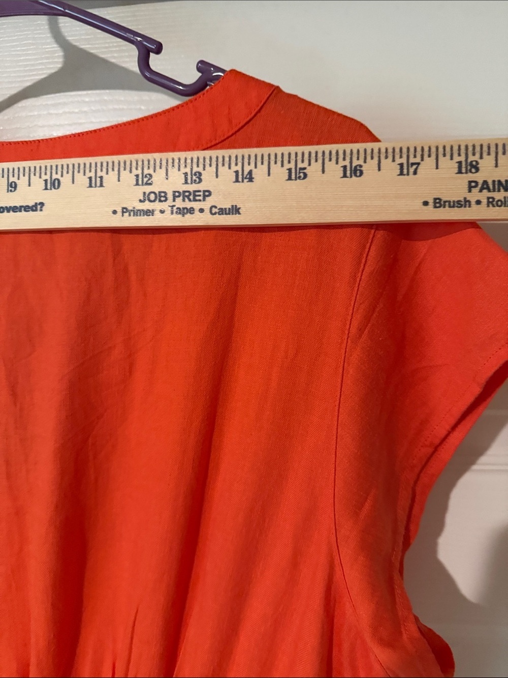 Market & Spruce Bright Orange Maxi Dress - Picture 9 of 12